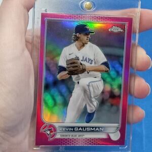 Kevin Gausman #40 Pink Chrome Refractor 2022 SP  240/399